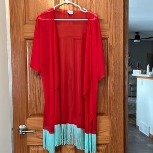 LulaRoe kimono Size Large